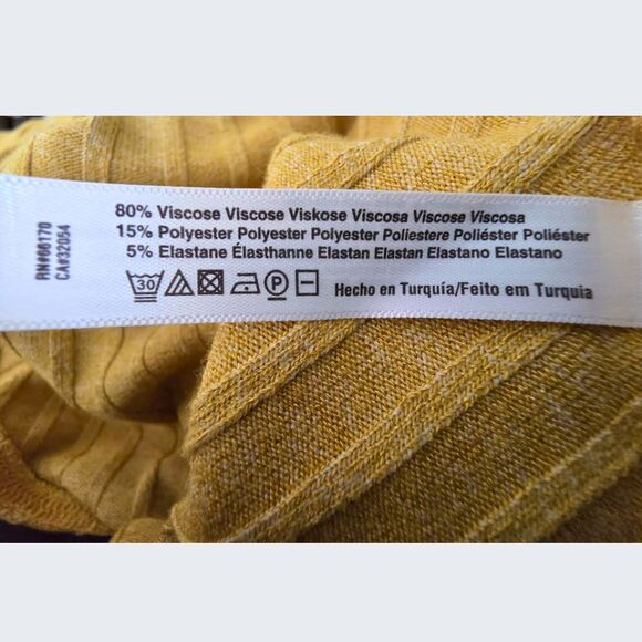 Anthropologie Saturday Sunday Cardigan Sweater Fleece Soft Mustard Yellow XS - Picture 5 of 8